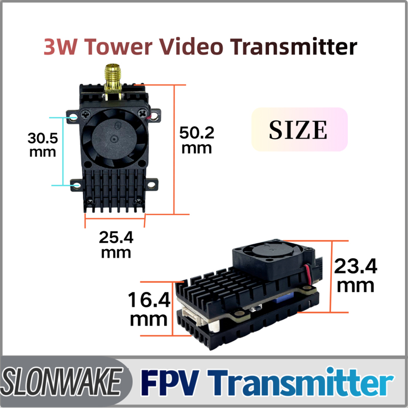Drone Transmitter - Modul Transmisi Video FPV SLONWAKE 5.8G