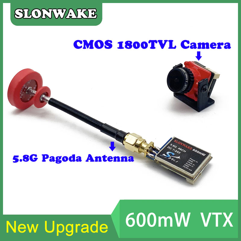 5.8G 48CH 600MW VTX-CAM FPV Pe - Drone Camera ulasan dan harga