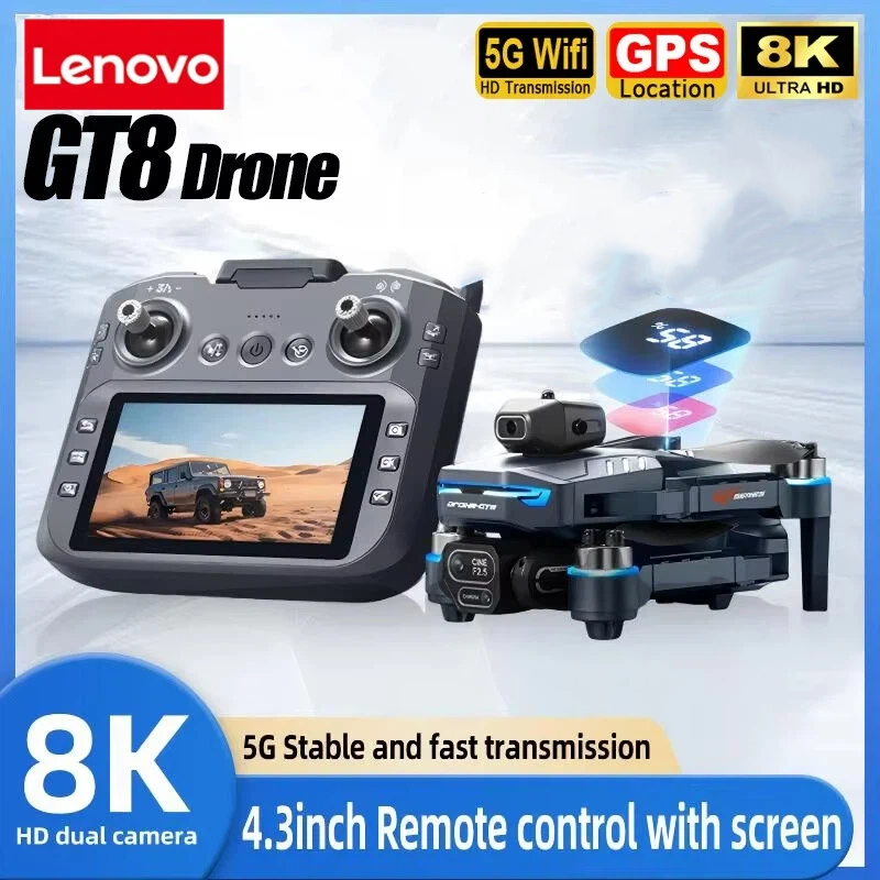 Lenovo GT8 8K Drone Profession - Drone Gps Mount ulasan dan harga