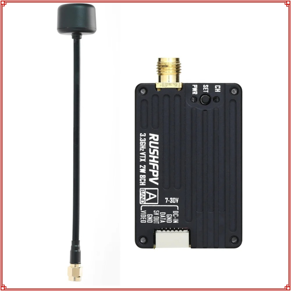 2026 RUSHFPV 3.3G 2W VTX Trans - Drone Transmitter ulasan dan harga