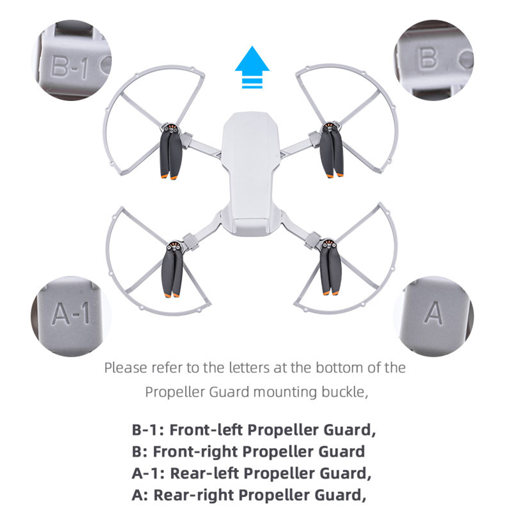 Aksesori Cadangan Pelindung Ba - Drone Propeller Guard ulasan dan harga