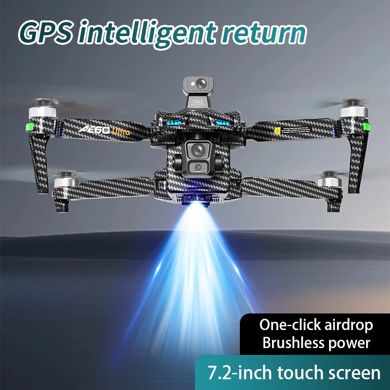 Drone GPS AE60 URTLA 2025 Kame - Drone Gps Mount ulasan dan harga