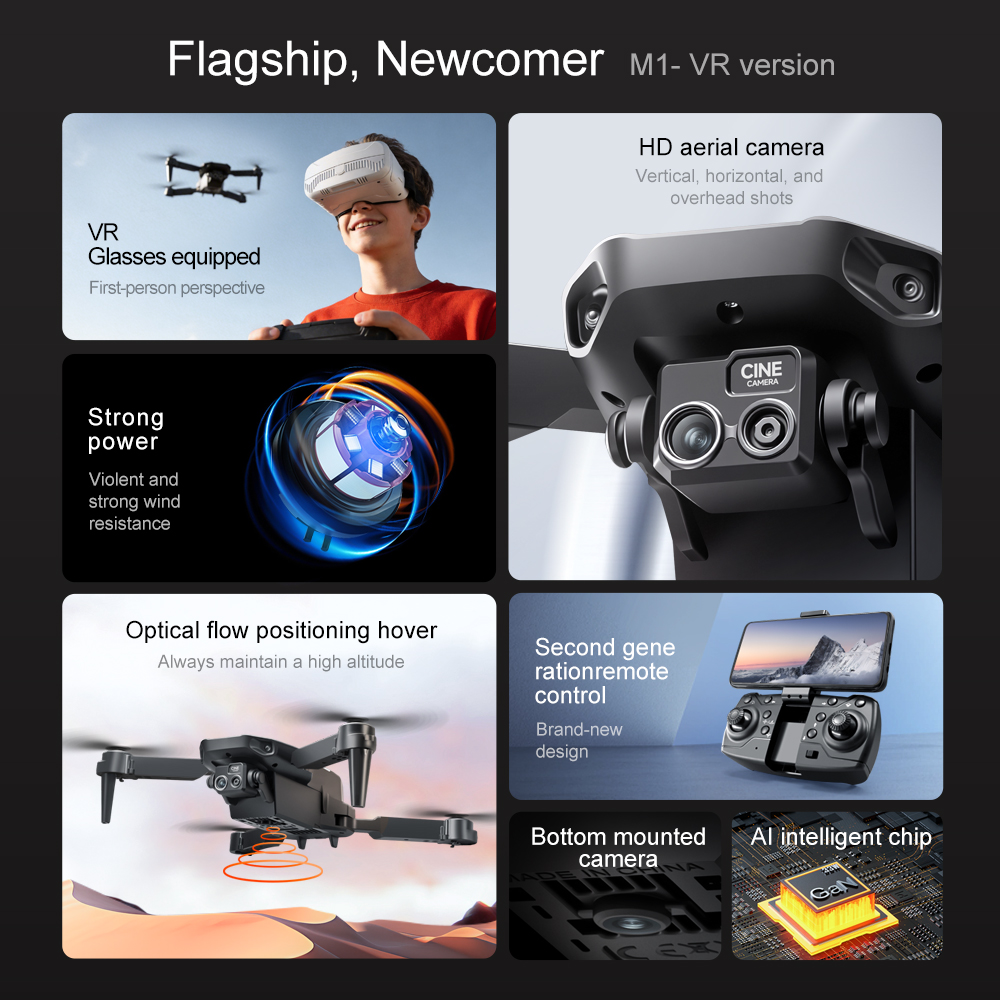 Drone Lipat Lenovo M1/M1VR den - Drone Gps Mount ulasan dan harga