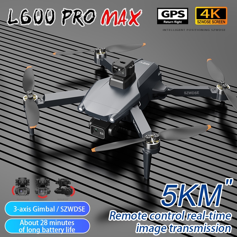Drone L600 Pro MAX /L600 PRO K - Drone Gps Mount ulasan dan harga