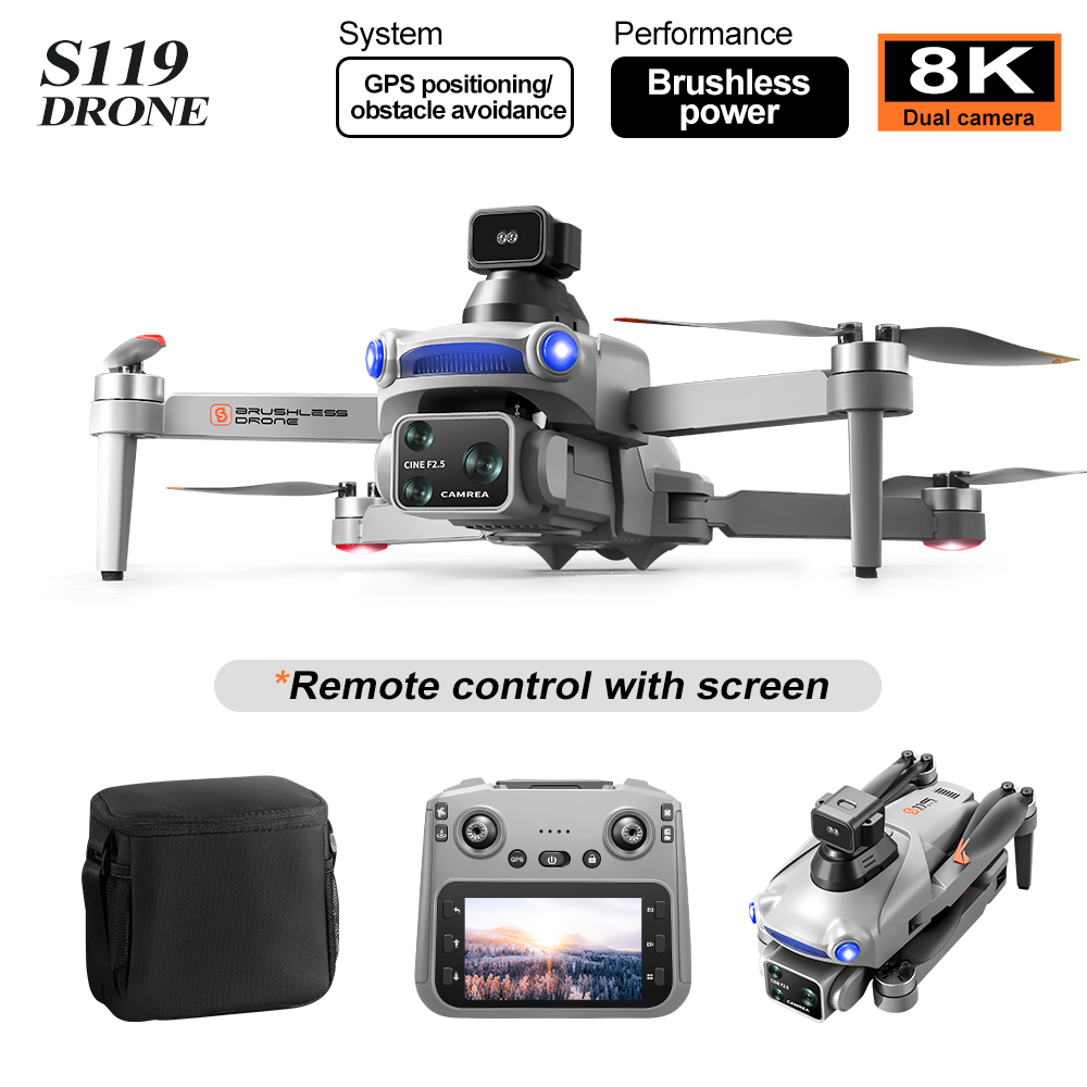 Drone S119 Ultra Long Enduranc - Drone Gps Mount ulasan dan harga